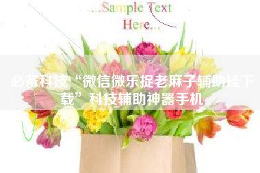 必备科技“微信微乐捉老麻子辅助挂下载”科技辅助神器手机