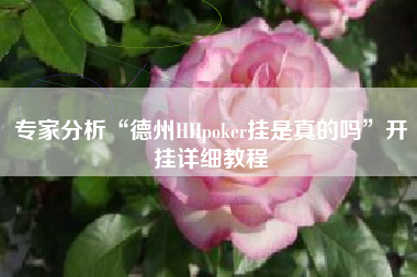 专家分析“德州HHpoker挂是真的吗	”开挂详细教程