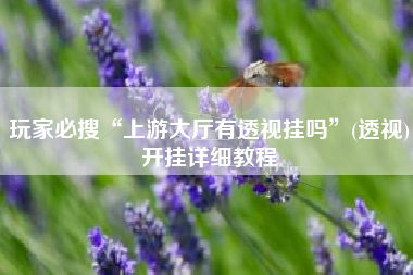 玩家必搜“上游大厅有透视挂吗”(透视)开挂详细教程