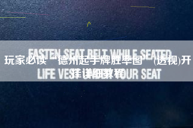 玩家必读“德州起手牌胜率图”(透视)开挂详细教程