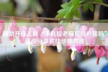 辅助开挂工具“手机捉老麻可以开挂吗	”详细分享装挂步骤教程