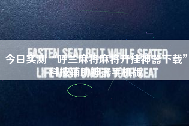 今日实测“呼兰麻将麻将开挂神器下载”科技辅助神器手机版