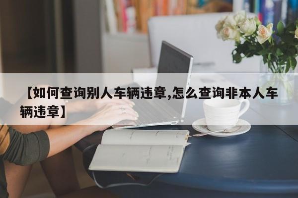 【如何查询别人车辆违章,怎么查询非本人车辆违章】